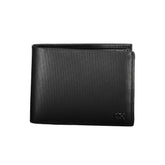 Calvin Klein Black Leather Men Wallet -  Leather Wallet for Men -  Calvin Klein.